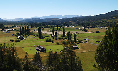 Panorámica desde Ruta 71